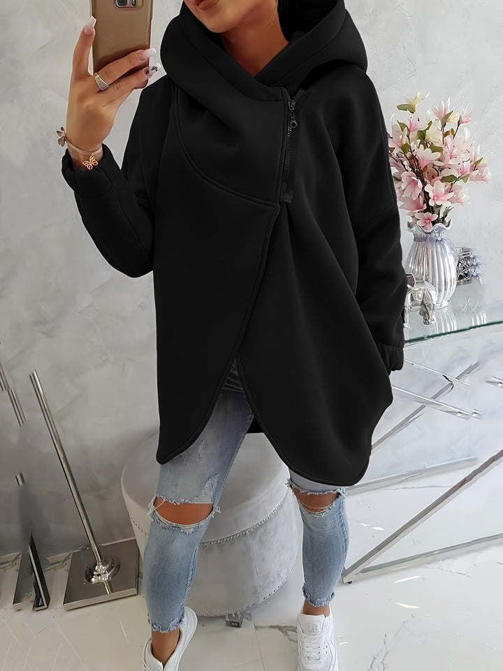 Emma - Comfortabele Zip-Up Hoodie