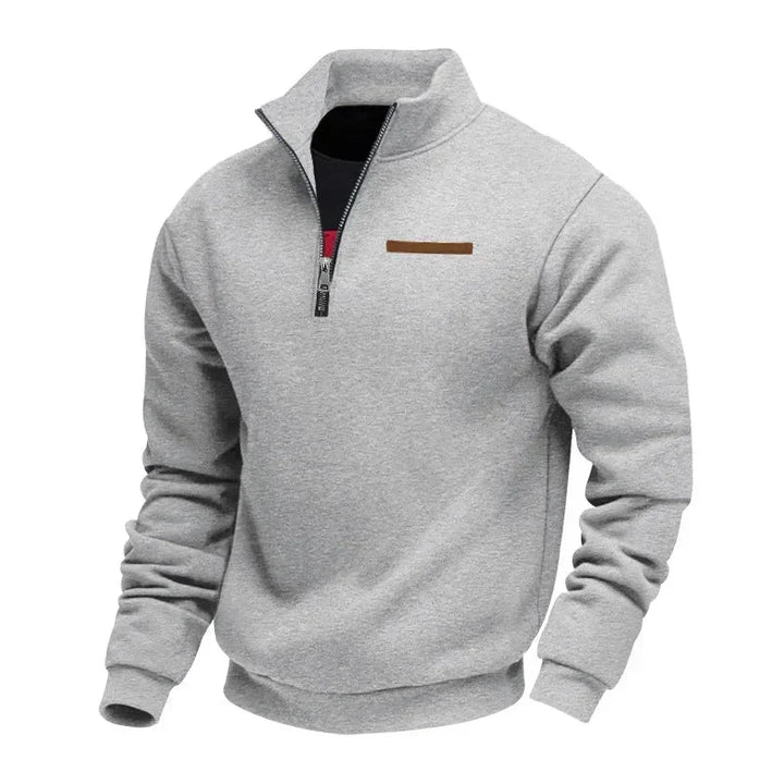 Heren Casual Fleece Pullover Sweatshirt