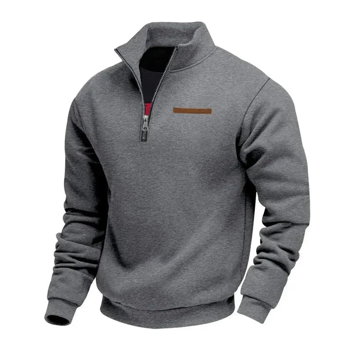 Heren Casual Fleece Pullover Sweatshirt