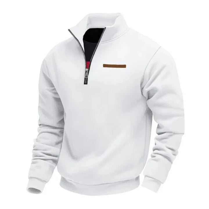 Heren Casual Fleece Pullover Sweatshirt