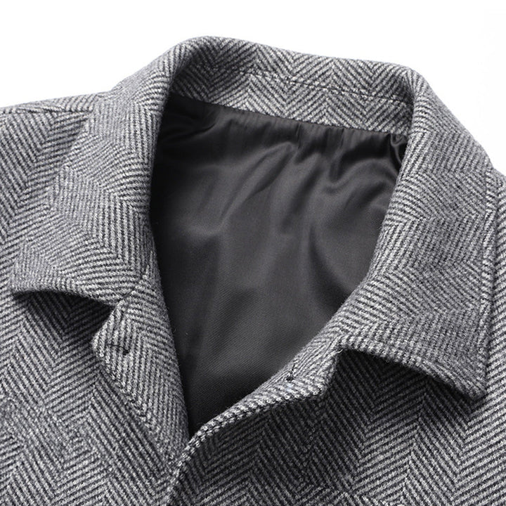 Savile Herringbone Wolcoat
