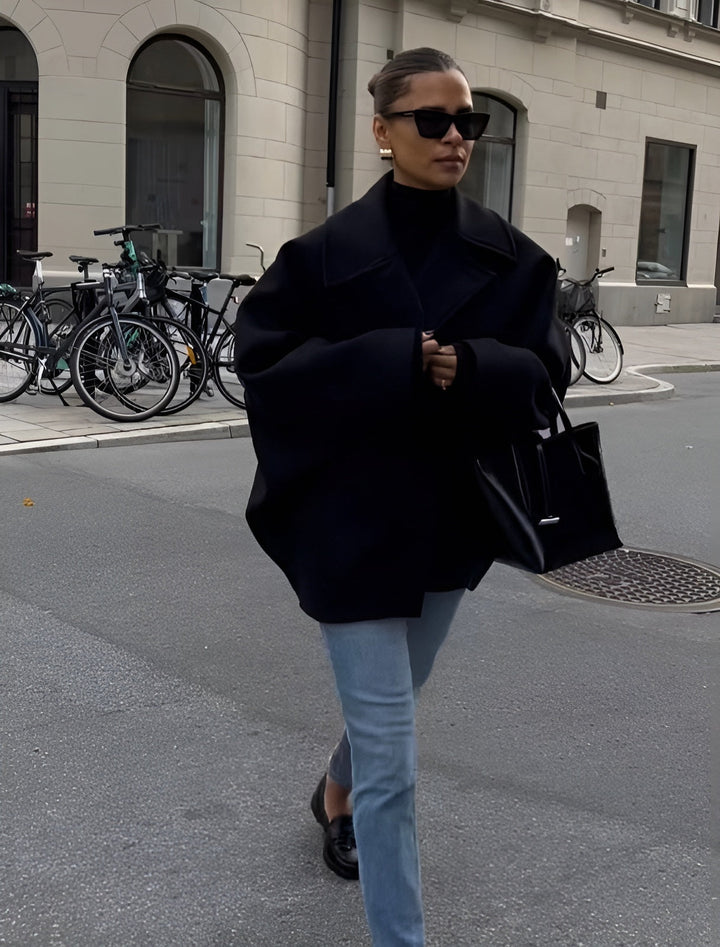 Odilia | Dubbelzijdige Verfijnde Elegante Jas