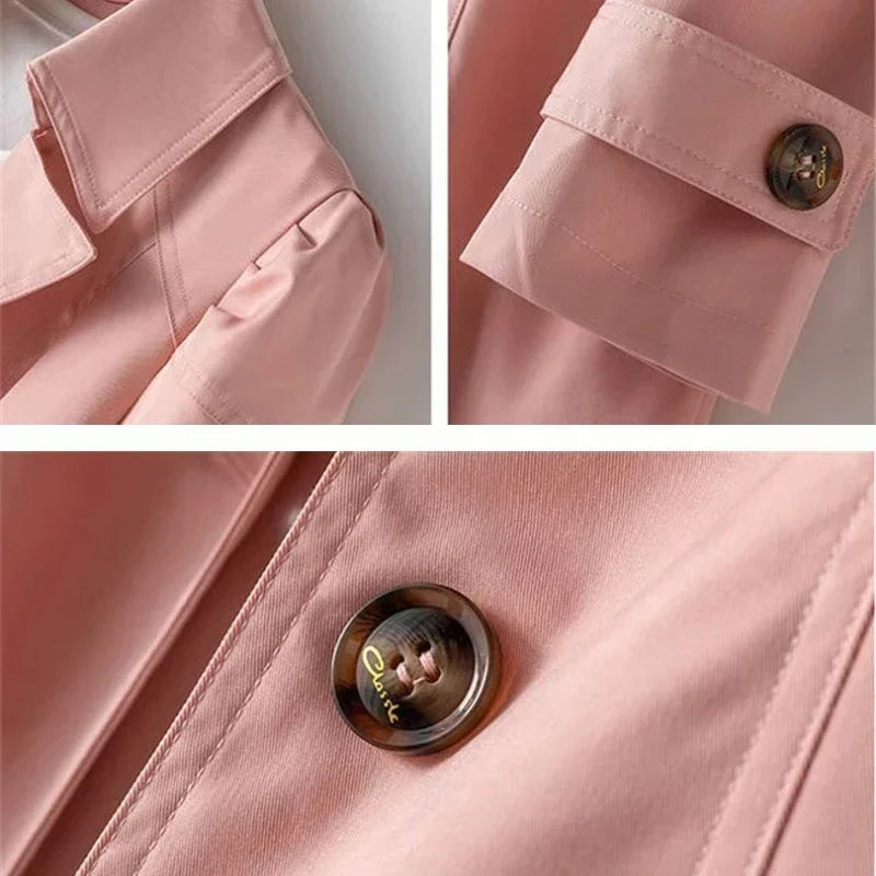 Sevim | Notch-Lapel Signature Graceful Trench Coat