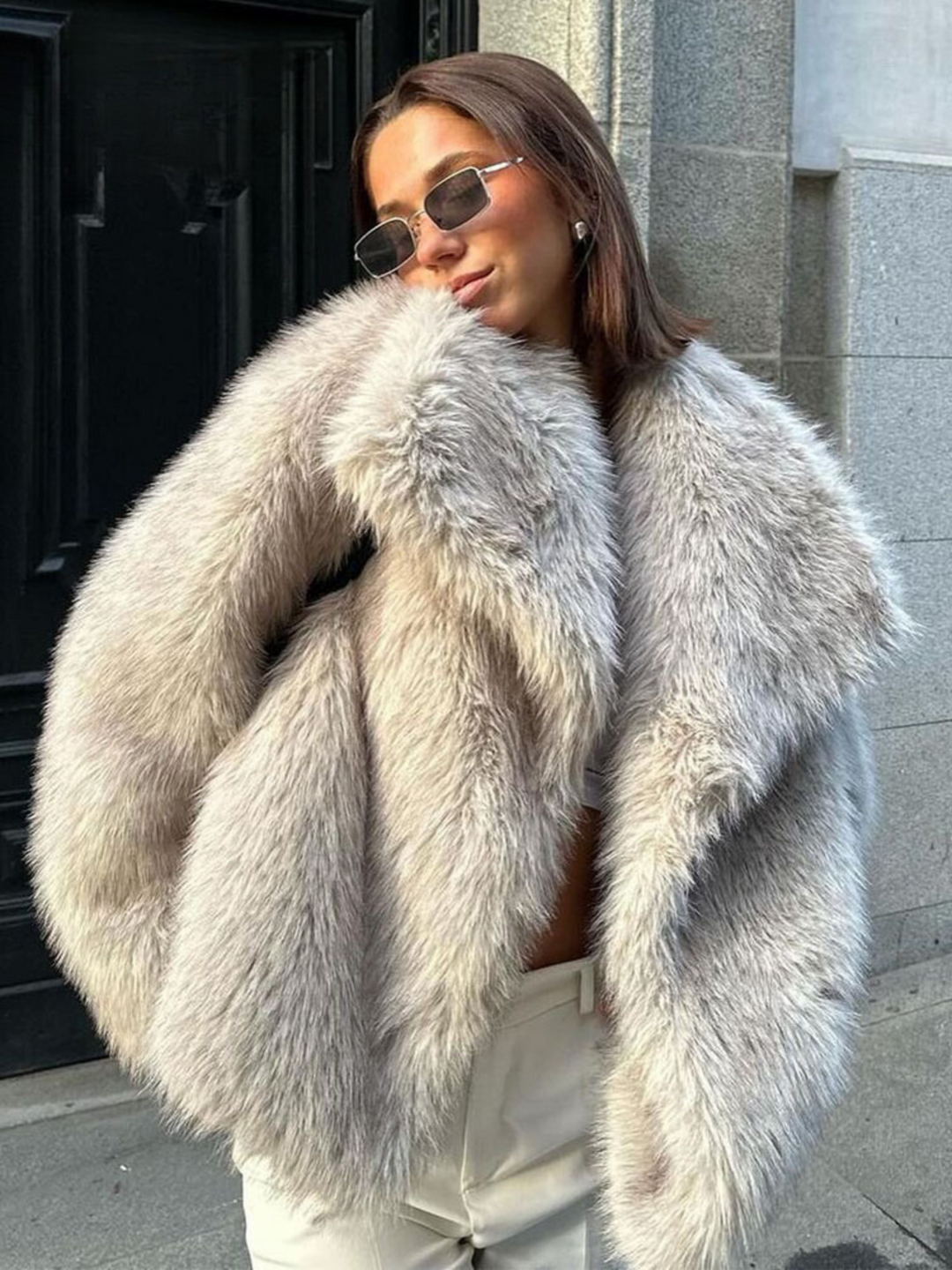 Elisabeth | Wrap Notch-Lapel Poised Coat