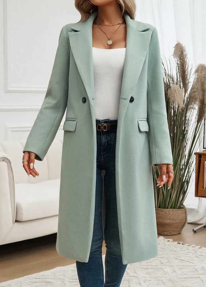 Anastasia | Oversized Fit-and-Flare Poised Trenchcoat