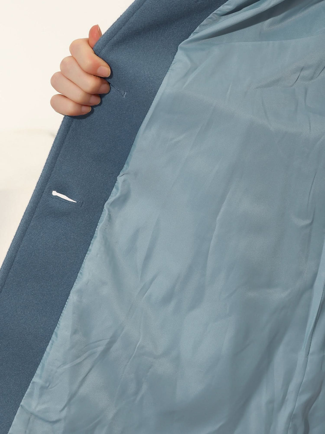 Aud | Notch-Lapel Fit-and-Flare Duurzame Trenchcoat