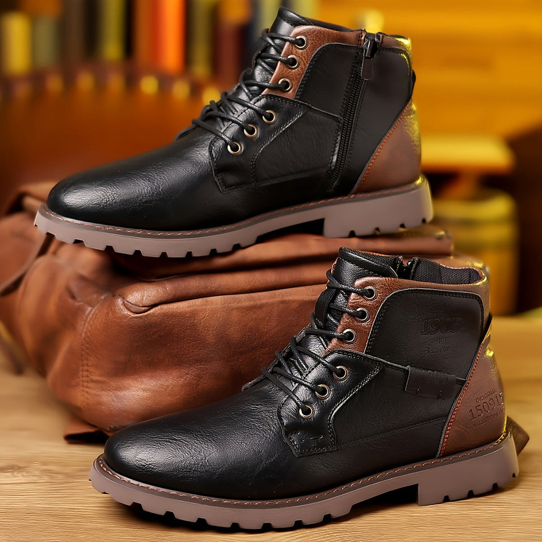 Edwin | Robuuste Veterschoenen voor de Enkel