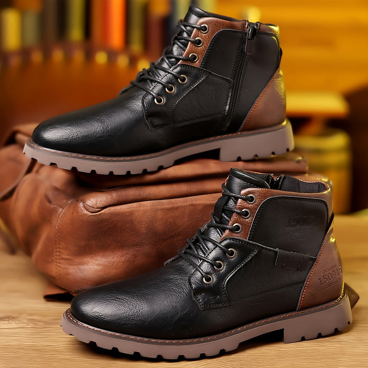Edwin | Robuuste Veterschoenen voor de Enkel