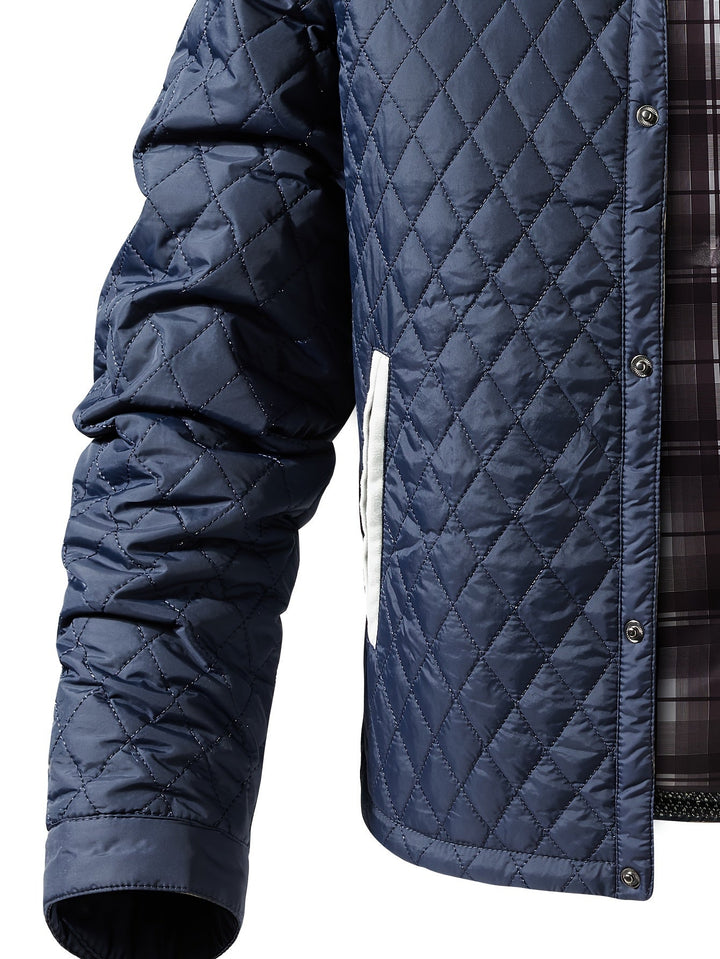 Gideon | Gequilted Staande Kraag Jast