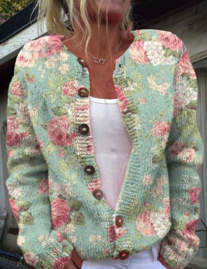 TORI – VINTAGE BLOEM CARDIGAN