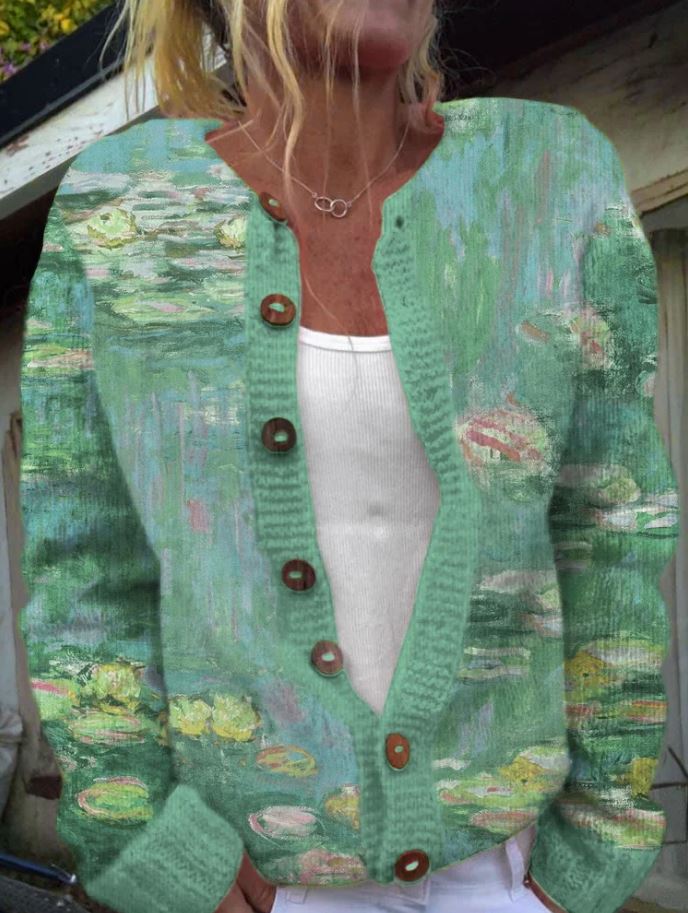 Anwen | Groene cardigan
