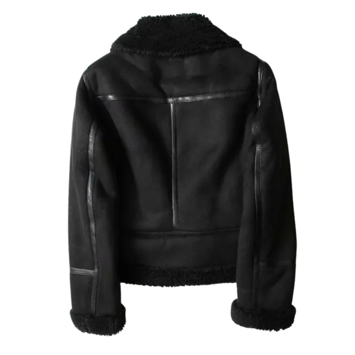 Colette Shearling Suède Jas