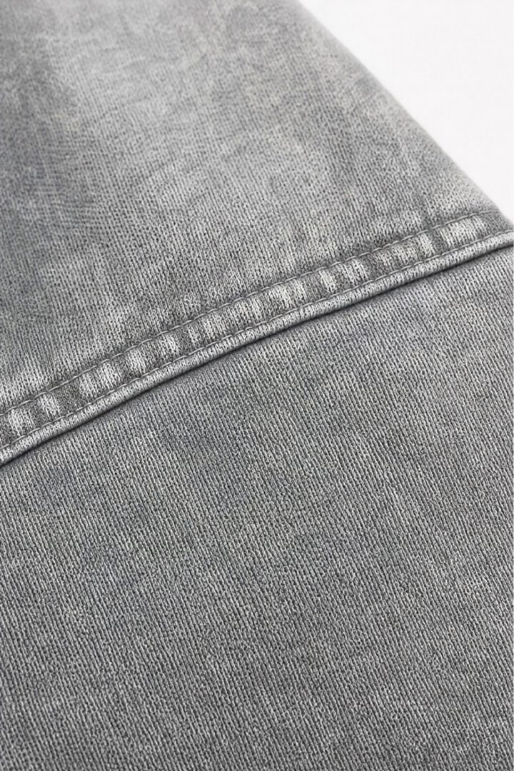 Rethread – Gewassen Relaxed Zip-Up Hoodie