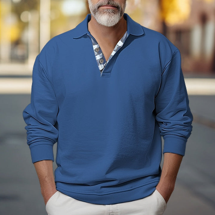 Griffin | Polo-Kraag Sweatshirt