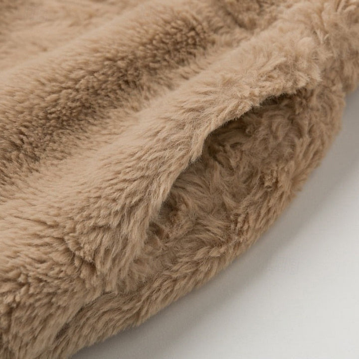 Estelle | Pluche Cropped Zip Jast