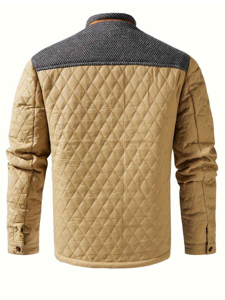 Gideon | Gequilted Staande Kraag Jast