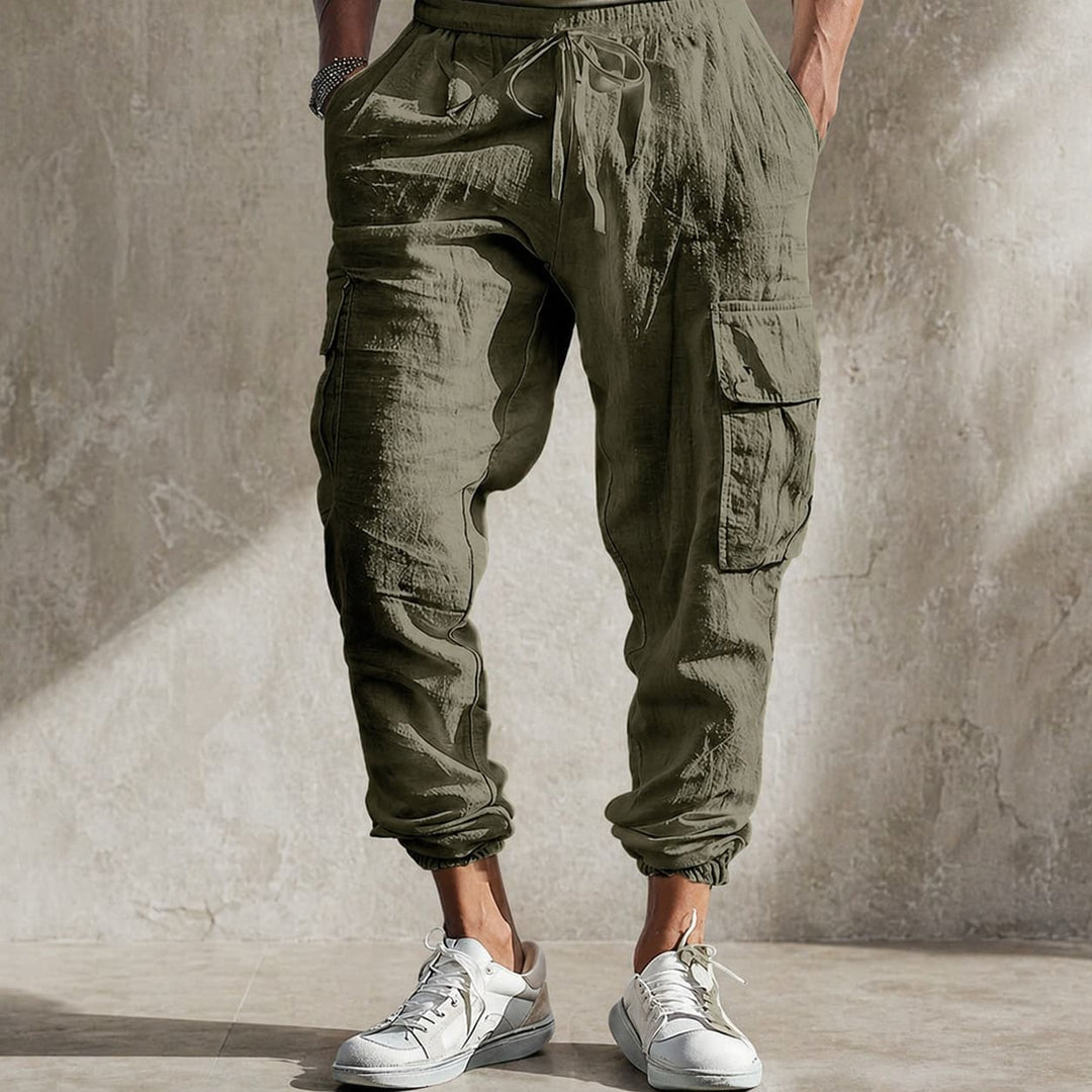 Reeve Linnen Cargo Broek