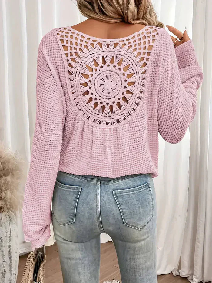 Chloé - Boho gehaakte trui