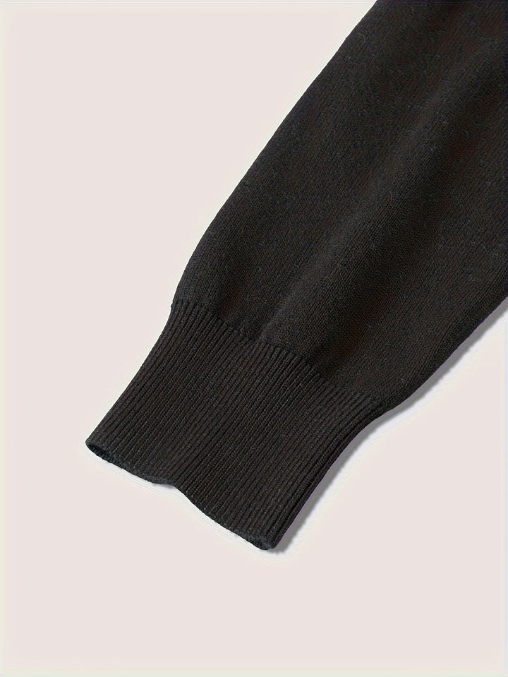 Donovan | Verfijnde Quarter-Zip Polo Trui