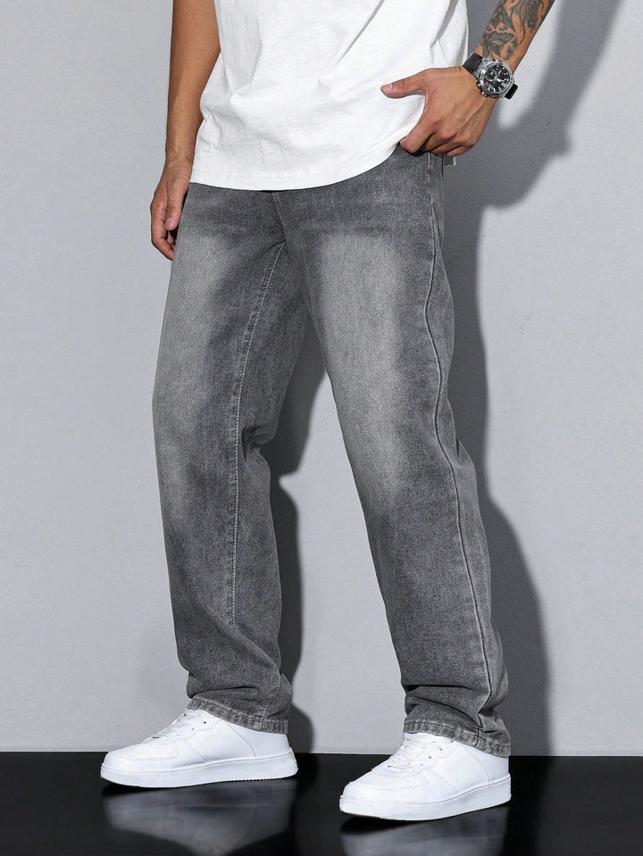 Daan | Effen kleur casual heren jeans