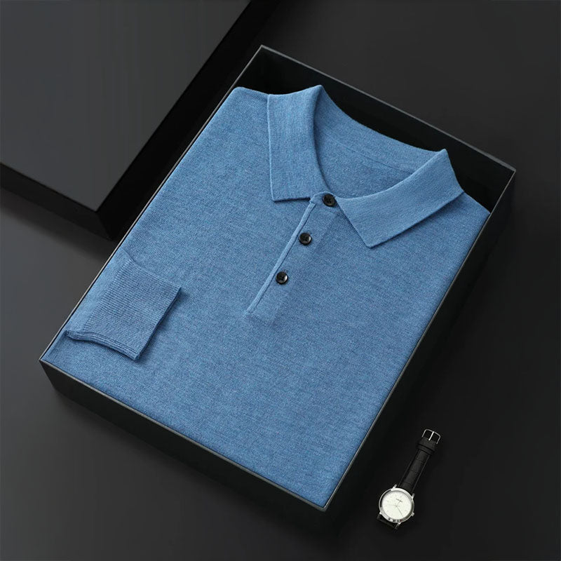 Riku 100% Merino Wol Polo