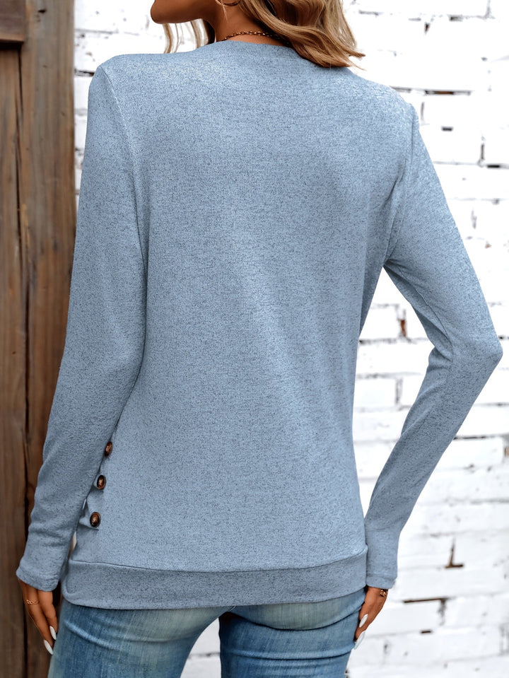 Kelly - Trendy Lange Mouwen Top