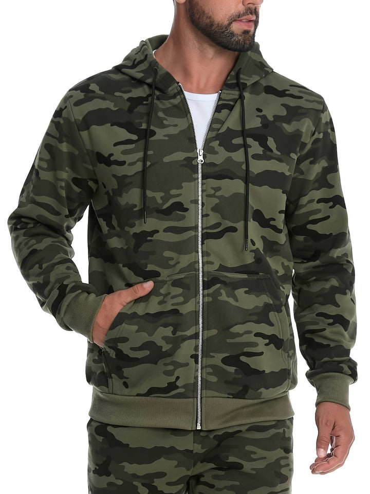 Gavin | Volledige Rits Hoodie Sweatshirt