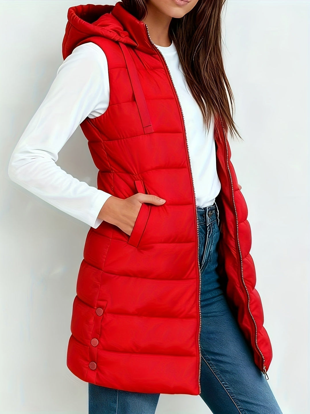 Dorka | Moderne Relaxed Jas met Kap