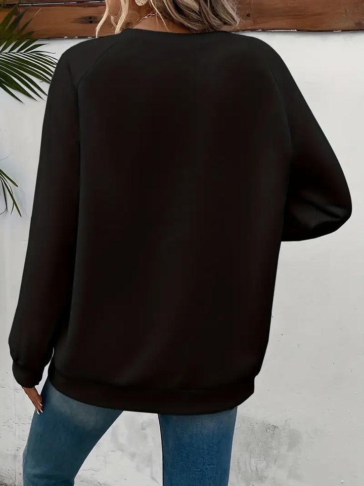 Heartzone - Casual Sweatshirt Met Hartmotief