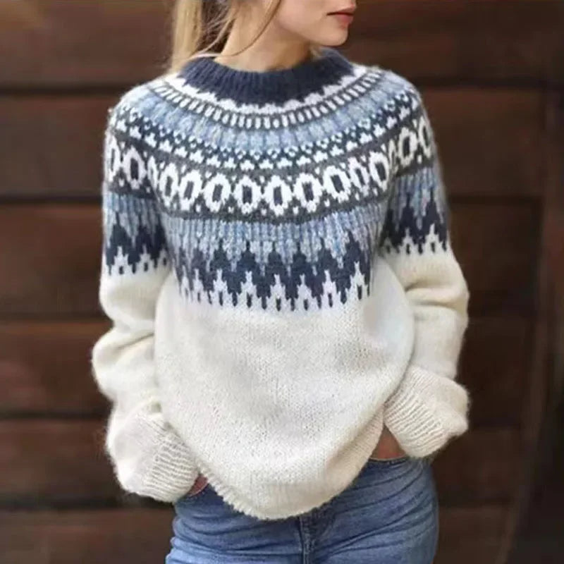 Maecey | Vintage IJslandse Trui