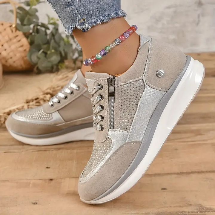 Roos | Gezellige ergonomische damessneakers