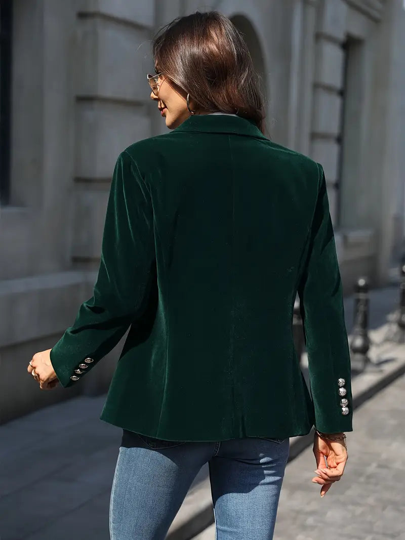 Julissa - Elegante Fluwelen Blazer
