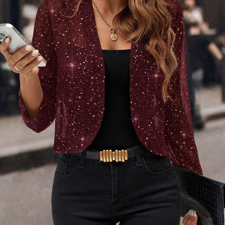 Elaine | Shimmer Cropped Jast