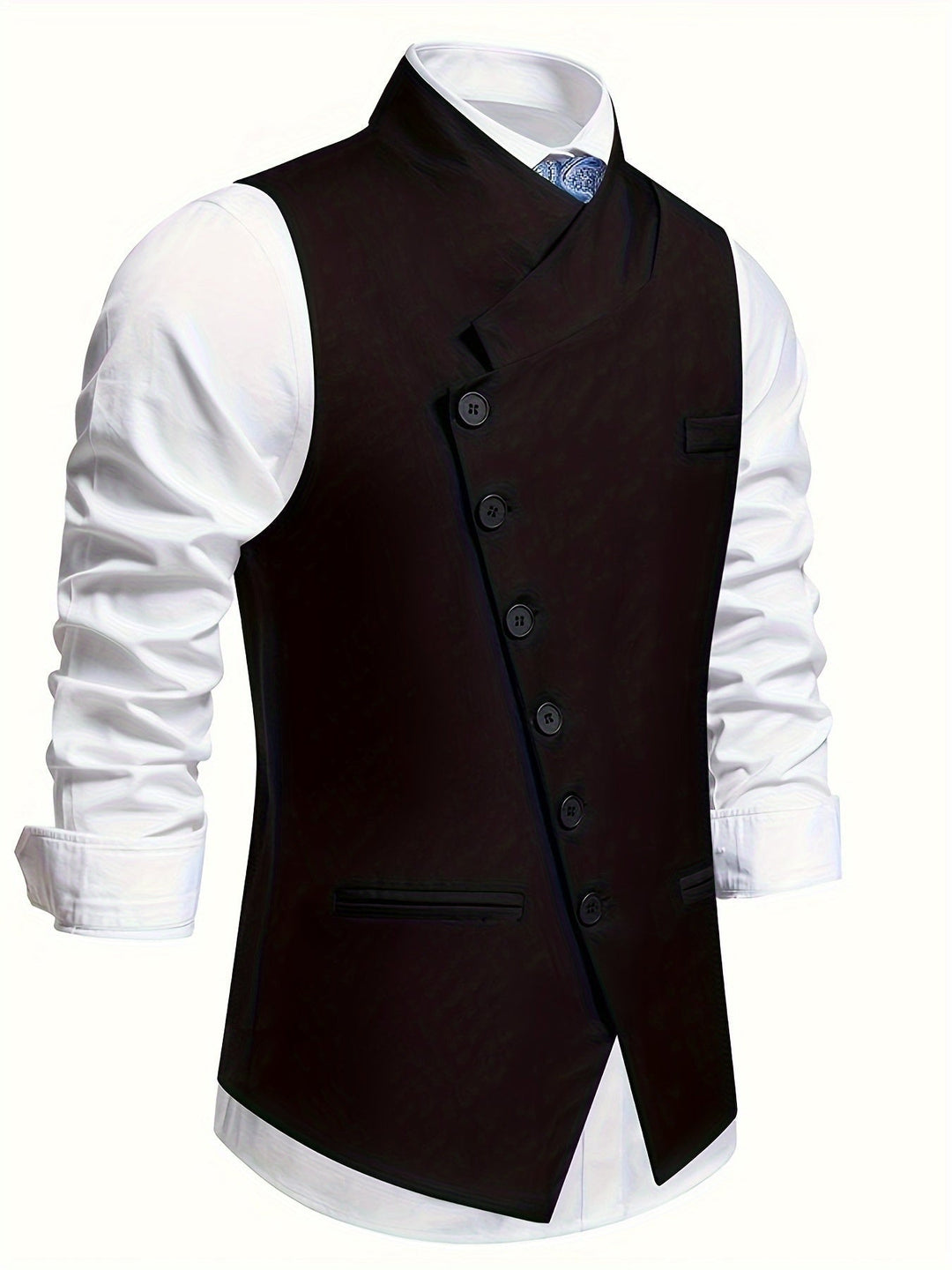 Edmund | Verfijnde Asymmetrische Vest