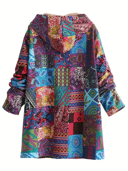 Remi - Comfortabele Patchwork-Jas