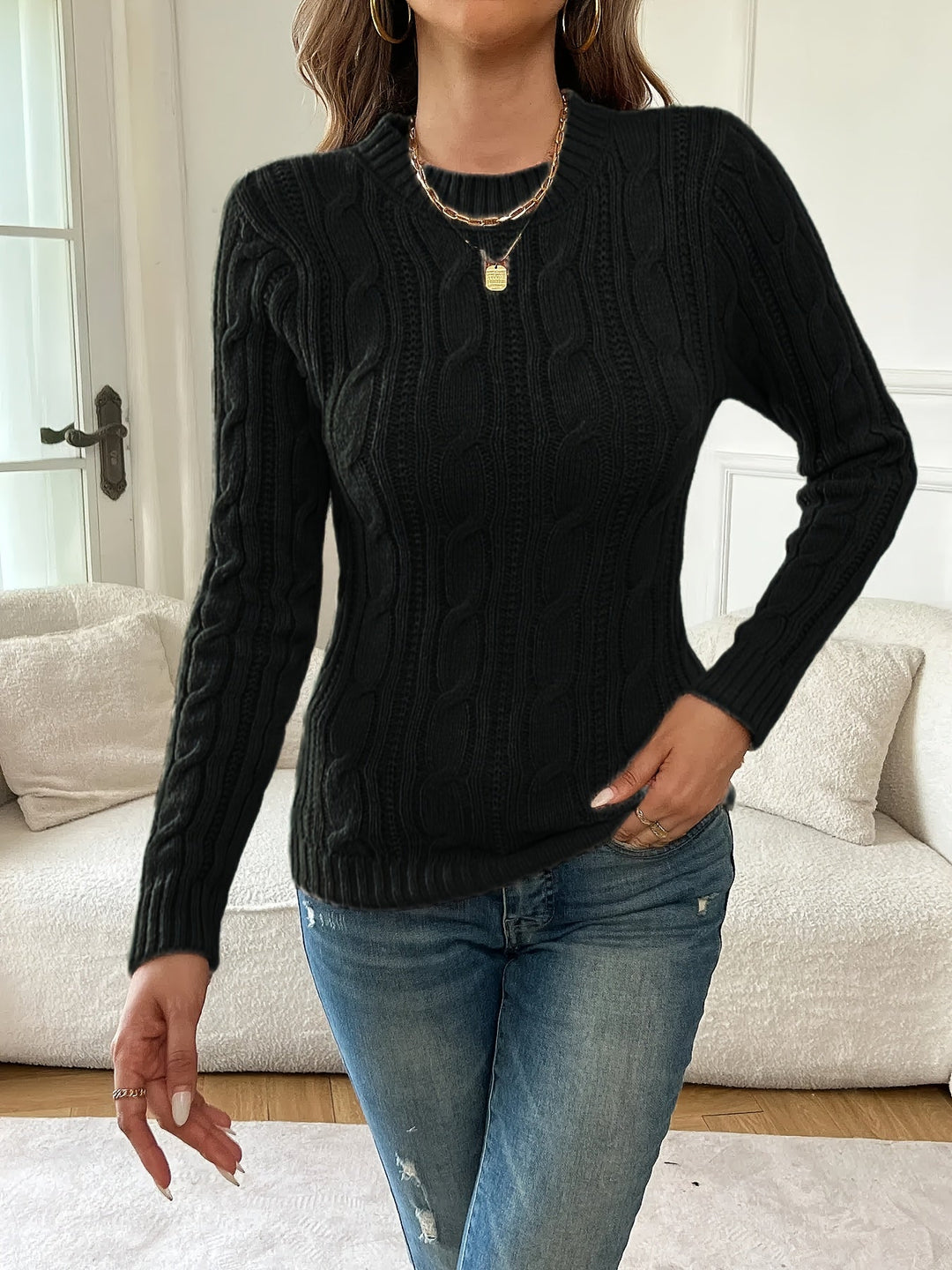 Juliana | Klassieke Twist-Breisel Trui