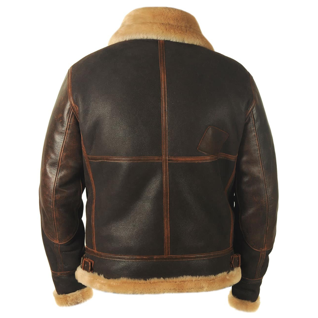 Duurzame Aviator Jas voor Winterwarmte en Stijl
