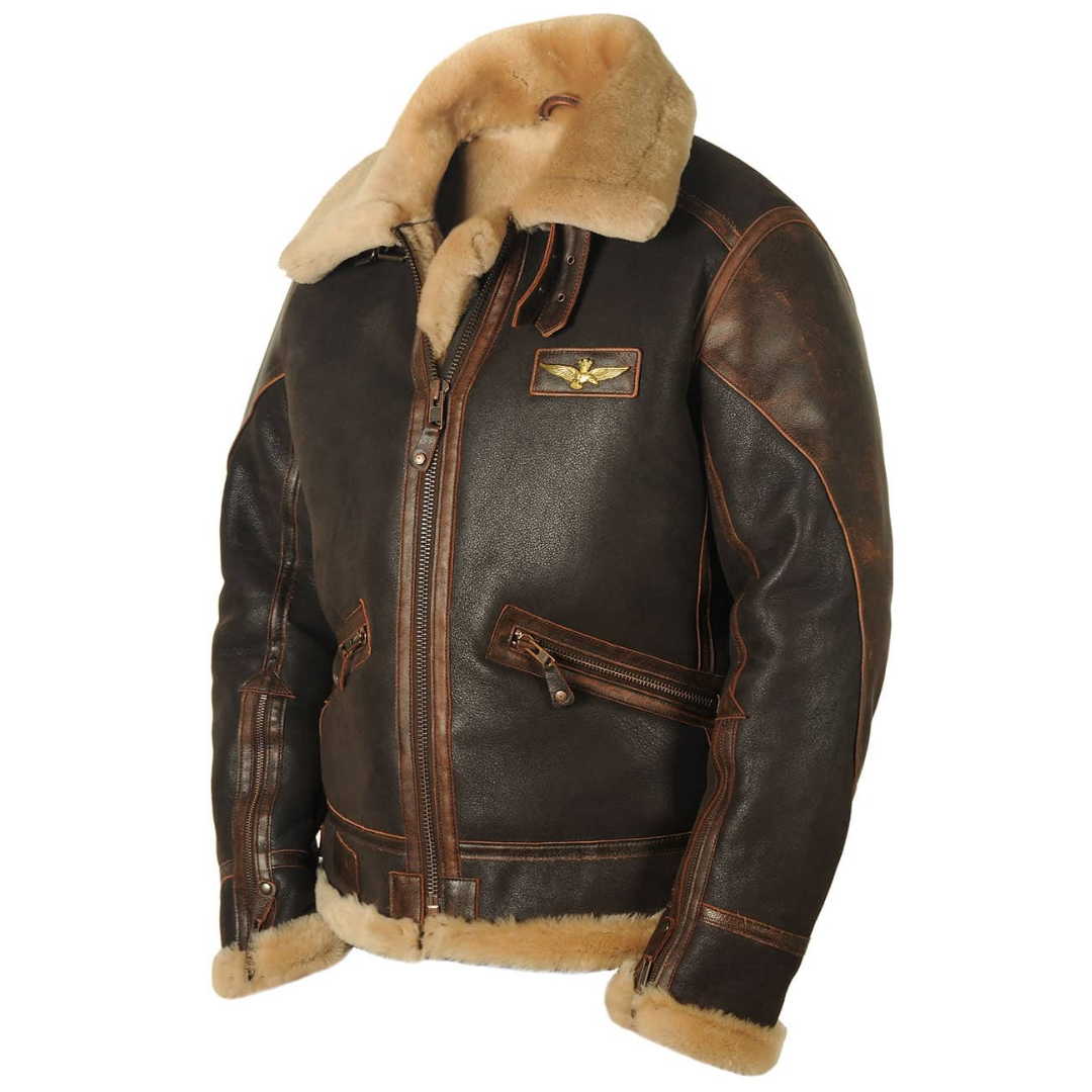 Duurzame Aviator Jas voor Winterwarmte en Stijl