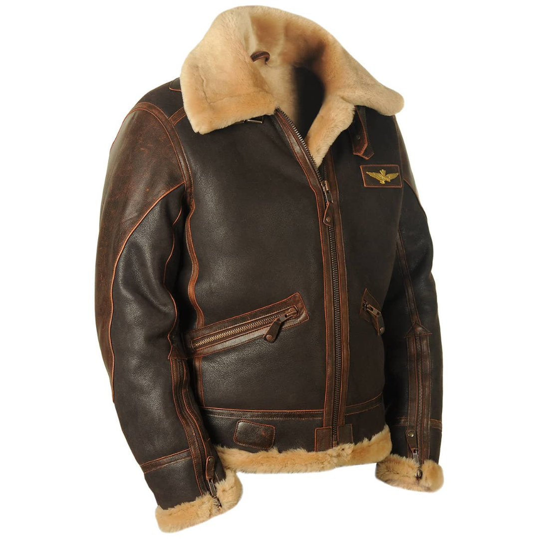 Duurzame Aviator Jas voor Winterwarmte en Stijl