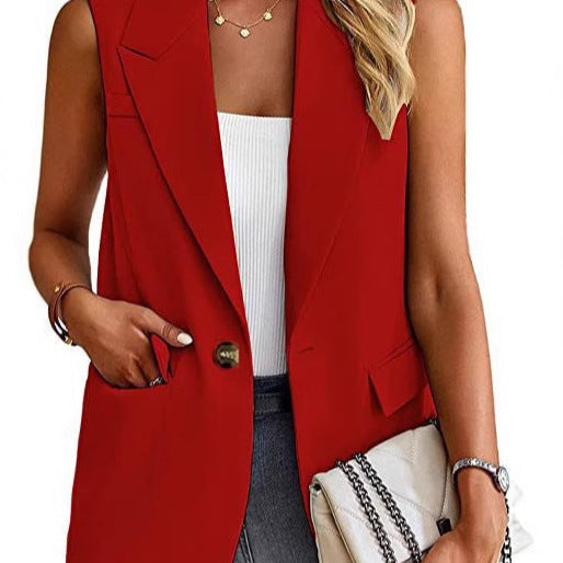Esme | Dames Mouwloze Blazer Vest