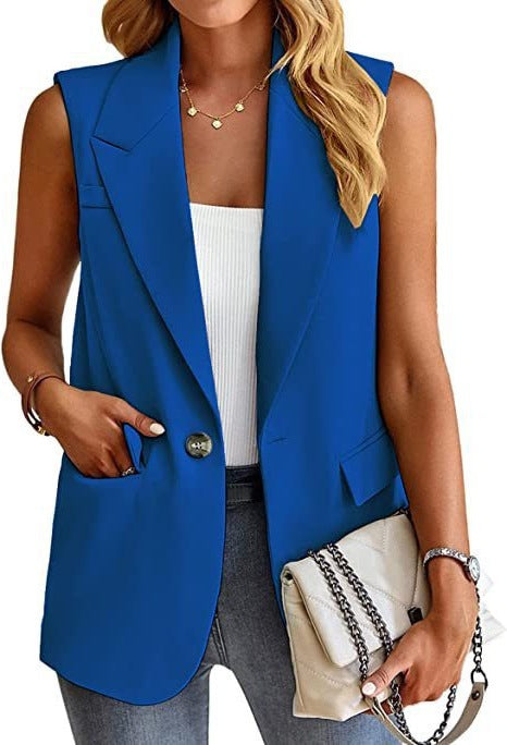 Esme | Dames Mouwloze Blazer Vest