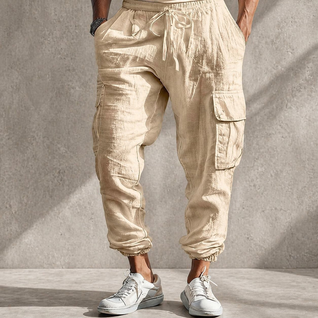 Reeve Linnen Cargo Broek