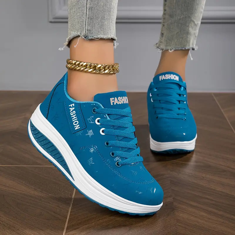 Orthopedische Sneakers Voor Dames Met Comfortabele Zool En Veters