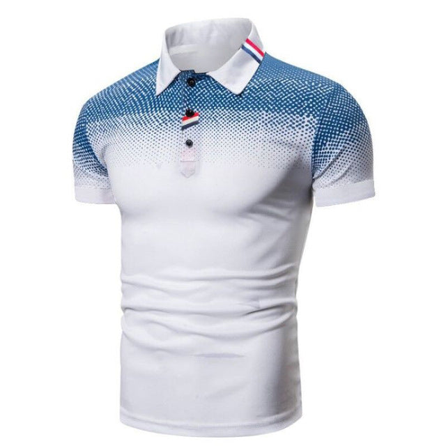 Felix | Herenpoloshirt met korte mouwen en geribde kraag
