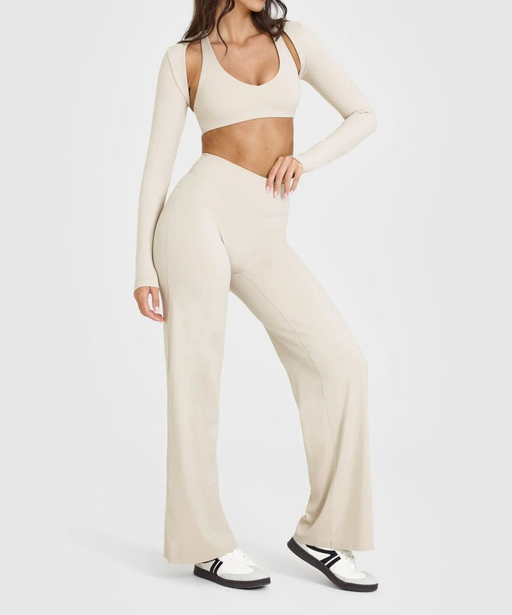 Hoge Taille Wijde Pantalon voor Vrouwen
