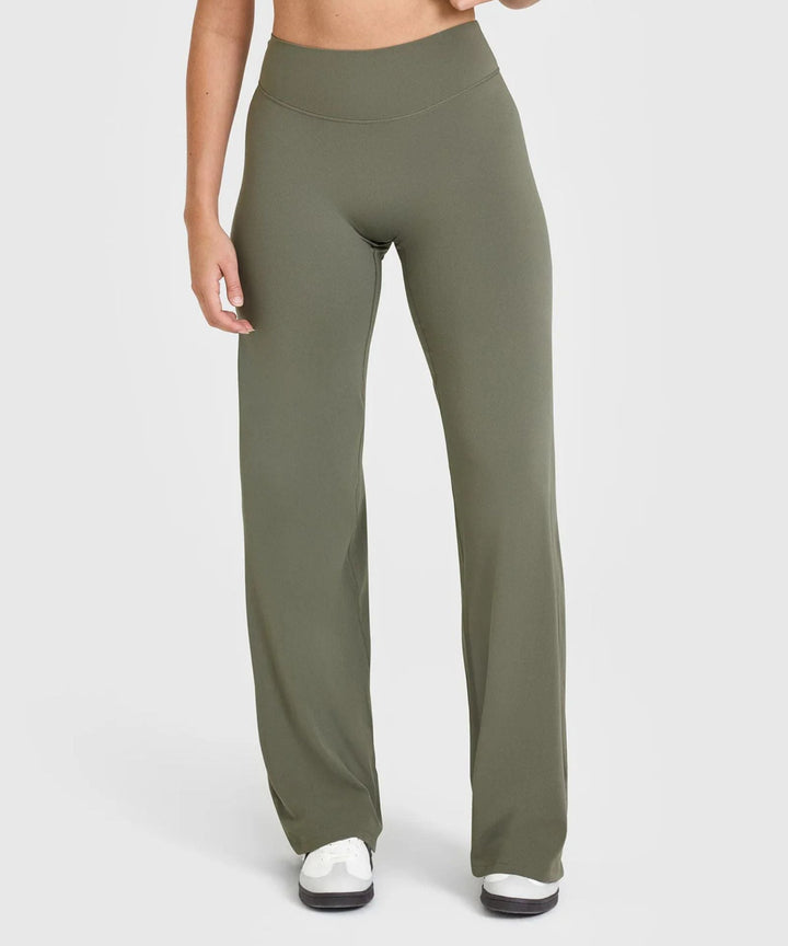 Hoge Taille Wijde Pantalon voor Vrouwen