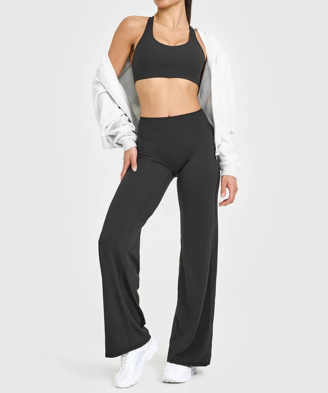 Hoge Taille Wijde Pantalon voor Vrouwen