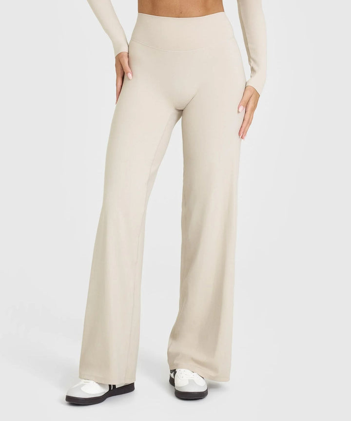 Hoge Taille Wijde Pantalon voor Vrouwen