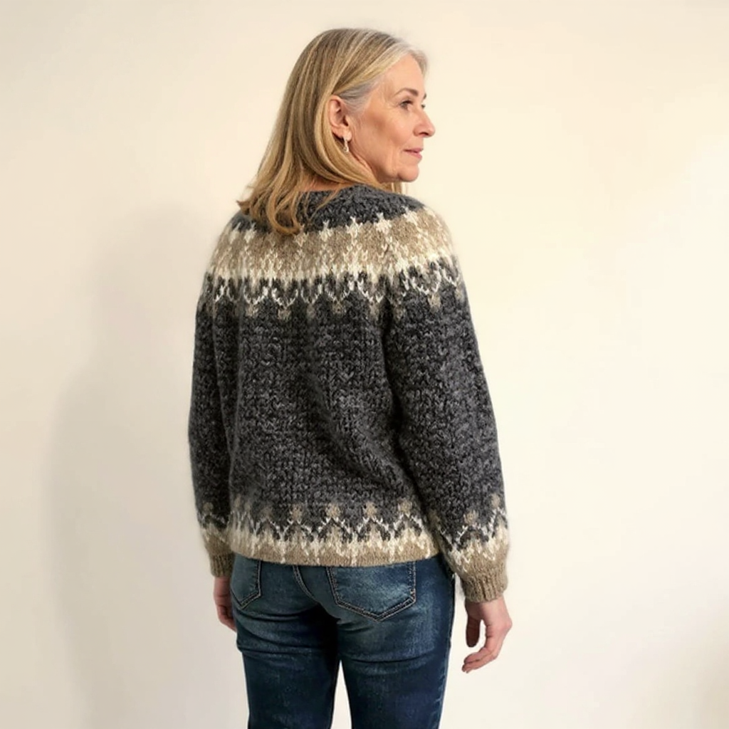 Samantha | Vintage IJslandse Trui
