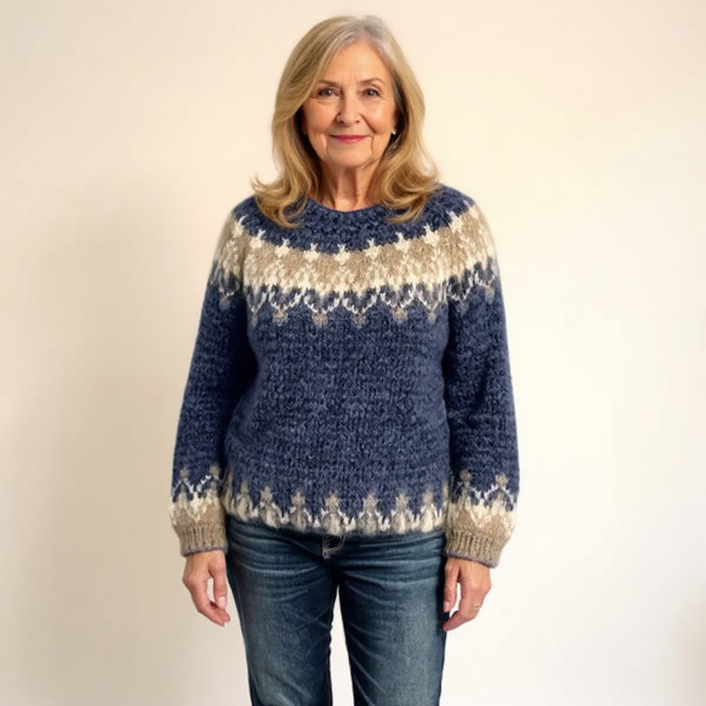 Samantha | Vintage IJslandse Trui